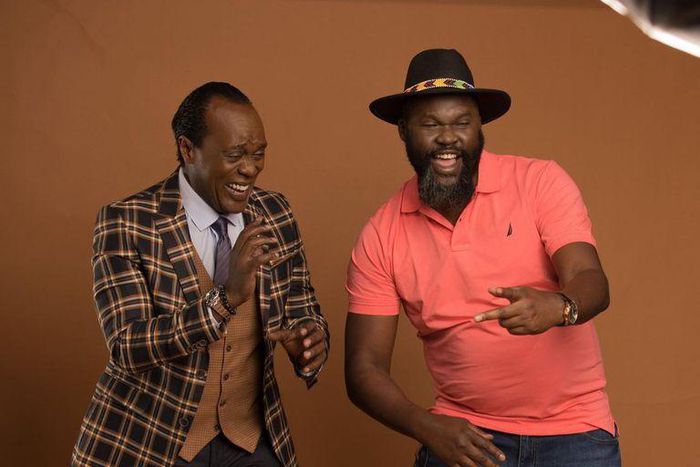 Hot 96 Radio Presenters Jeff Koinange and Nick Odhiambo