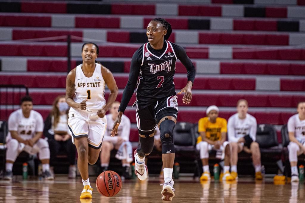 Troy women’s basketball senior forward Felmas Koranga is set to play for the Kenyan National Team in the 27th edition of FIBA AfroBasket Qualifiers Kigali, Rwanda next week, the Trojans announced.(Source: Troy Athletics)