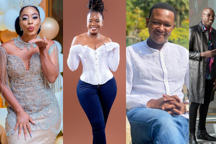 Diana Marua, Yvette Obura, Alfred Mutua, Bien and Aaron Rimbui