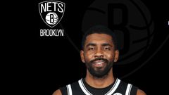 American basketball player Kyrie Irving of the Brooklyn Nets. Kyrie has decided not to take the Covid-19 vaccine