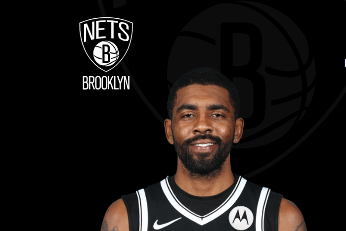 American basketball player Kyrie Irving of the Brooklyn Nets. Kyrie has decided not to take the Covid-19 vaccine