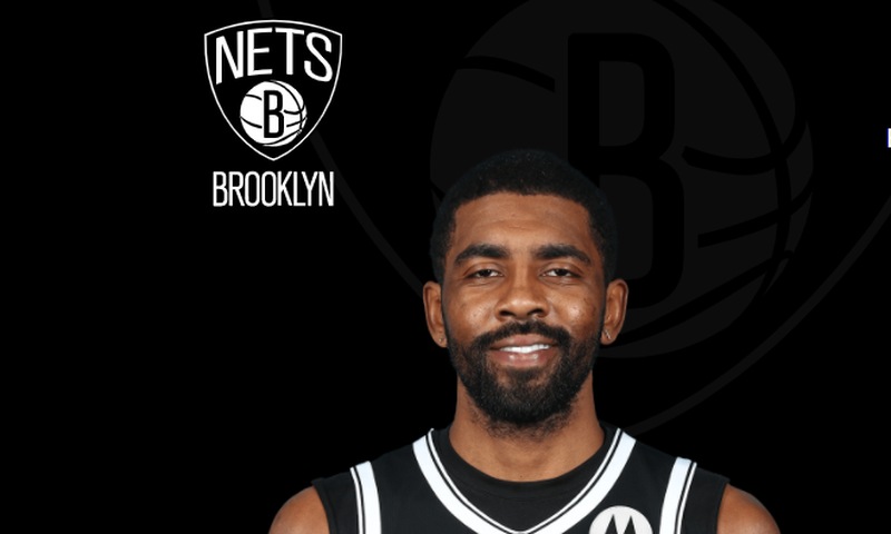 American basketball player Kyrie Irving of the Brooklyn Nets. Kyrie has decided not to take the Covid-19 vaccine
