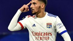 Aouar's sixth goal of the season in all competitions saw Lyon past Rennes