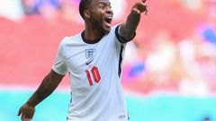 England forward Raheem Sterling