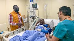 Deputy President William Ruto’s message after visiting Dennis Itumbi in Hospital [Photos]