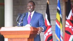 Deputy President William Ruto and Rapper Khaligraph Jones
