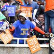 Supporters arrive early for Raila rally at Kasarani Stadium