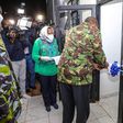 President Uhuru Kenyatta tours the City at Night lauching Hospitals, does a surprise Interview at Rueben FM (Video)