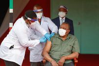 President Uhuru Kenyatta received Covid-19 vaccine