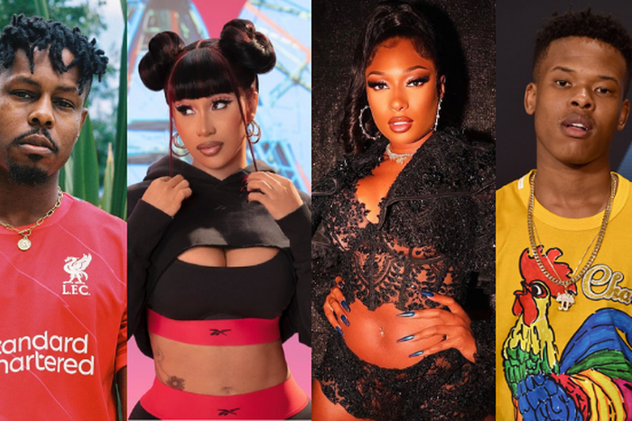 Ladipoe, Cardi B, Meg Thee Stallion and Nasty C