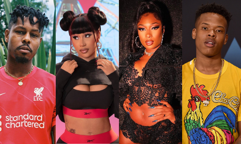 Ladipoe, Cardi B, Meg Thee Stallion and Nasty C