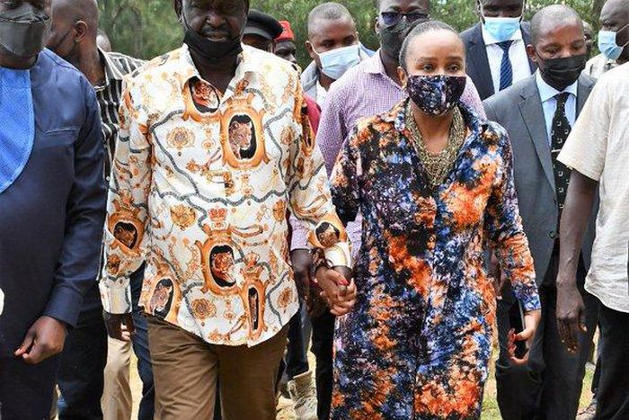 Health CAS Mercy Mwangangi and Former PM Raila Odinga in Migori