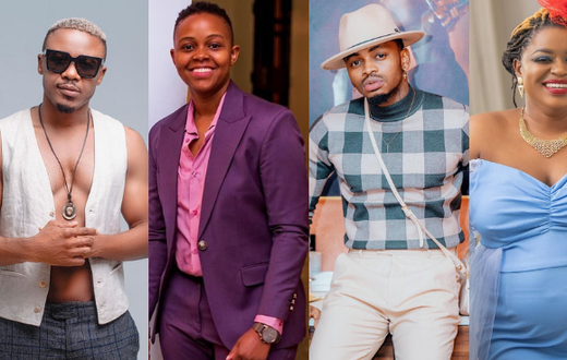 Alikiba, Makena Njeri, Diamond and Mwende Macharia