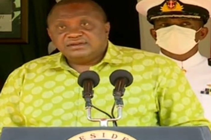 Uhuru gives nation adress