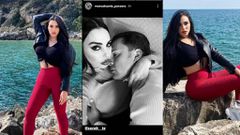 Sarah Michelotti  with her new Boyfriend