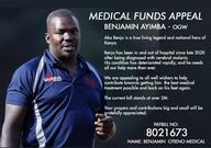 Former Kenya 7s Coach Benjamin Ayimba appeals for help to settle over Sh2 million hospital Bill