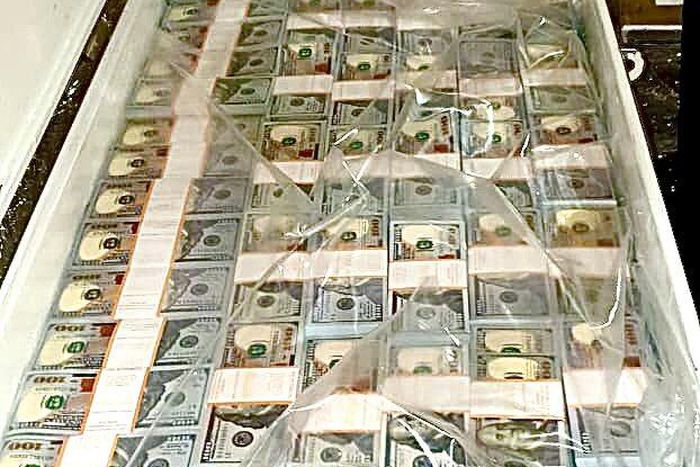 Fake currency notes confiscated by the DCI in Nairobi's Kilimani area