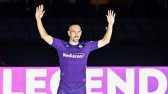 Fiorentina unveiled Franck Ribery in 2019 but after two years and 50 appearances  did not renew his contract