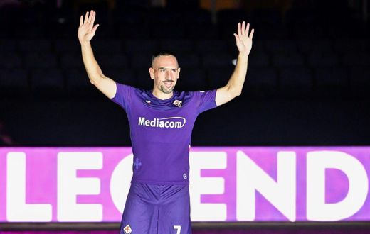 Fiorentina unveiled Franck Ribery in 2019 but after two years and 50 appearances  did not renew his contract