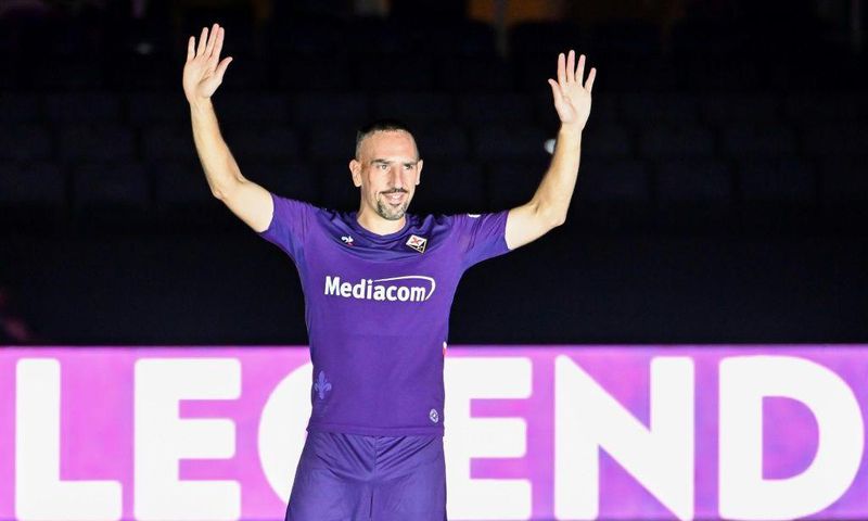 Fiorentina unveiled Franck Ribery in 2019 but after two years and 50 appearances  did not renew his contract