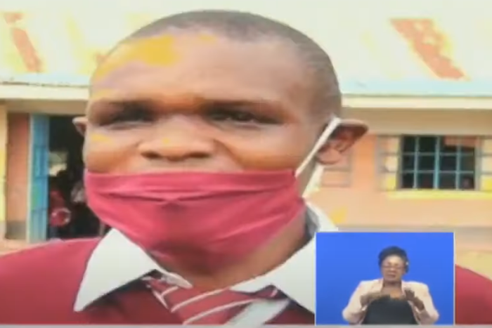 Urudi Primary School teacher Vincent Obaga