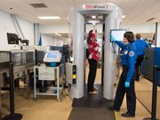 The Transportation Security Administration has installed the body scanners, also referred to as Advanced Imaging Technology, at airports the world over, including this one at the Pasco Airport, Washington, United States.