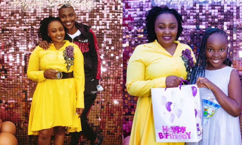 Samidoh & wife Edith hold exquisite party for daughter as she turns a year older (Photos)
