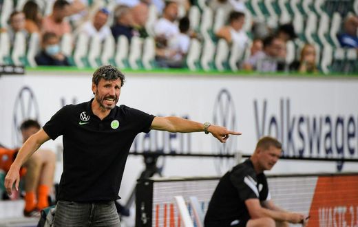 Wolfsburg have been thrown out of the German Cup after their head coach Mark van Bommel made one substitution more than is allowed during a first-round tie