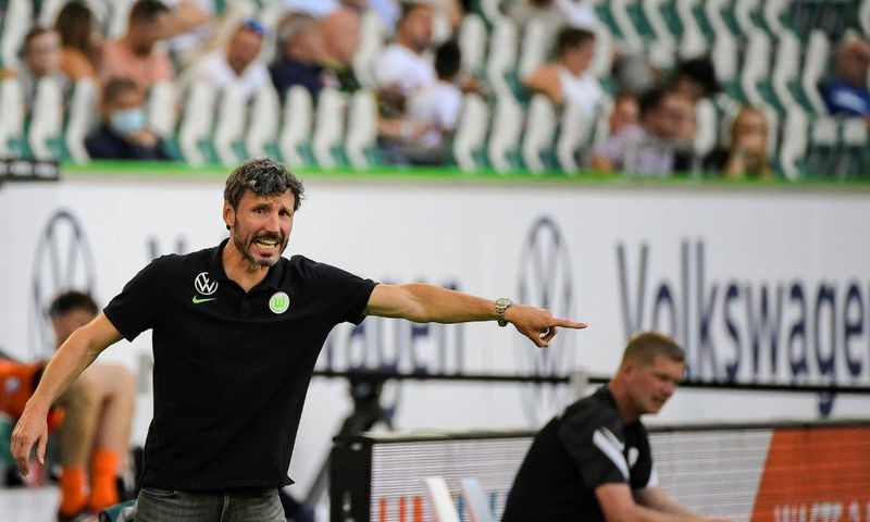Wolfsburg have been thrown out of the German Cup after their head coach Mark van Bommel made one substitution more than is allowed during a first-round tie