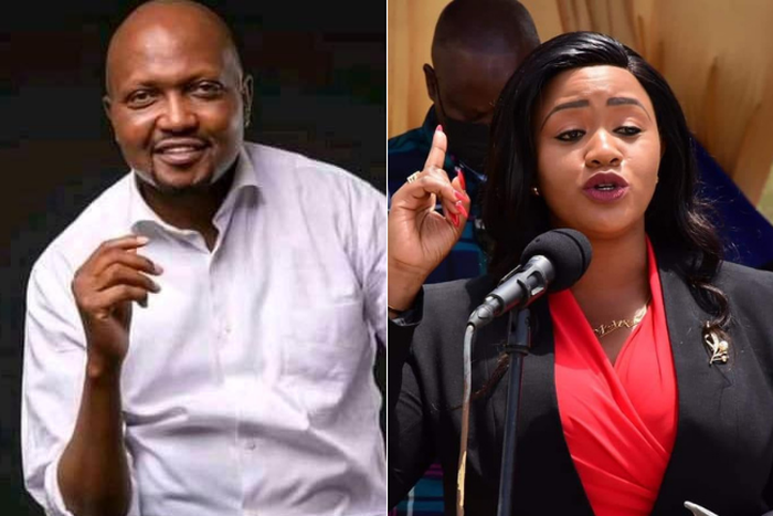 Gatundu South MP Moses Kuria and Laikipia Woman Representative Catherine Waruguru