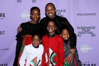 NEW YORK, NEW YORK - JANUARY 25: Film subjects Njeri Mwangi, Jabali Mboya Mwangi, Nate Siphiwe Mwangi, Boniface Mwangi and Naila Sifa Mwangi attend the 2020 Sundance Film Festival - "Softie" Premiere at Park Avenue Screening Room on January 25, 2020 in New York City. (Photo by Jeremy Chan/Getty Images)