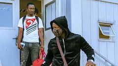 Single Boy is here –Shouts Harmonize after landing in Nairobi (Photos)