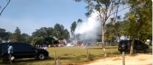 Jakoyo Midiwo's burial turns chaotic as police use teargas on mourners
