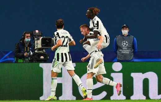 Dejan Kulusevski's late winner at Zenit was his first Juve goal of the season