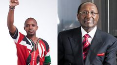 Kenyans react after Boniface Mwangi claimed that Chris Kirubi threatened him
