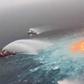 Ocean on Fire as underwater gas pipeline ruptures