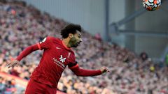 Magic Mo: Mohamed Salah has scored nine goals in nine games this season for Liverpool