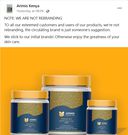 Arimi's clarifies that it is not rebranding