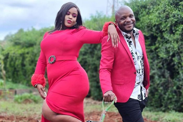 Jalang'o with his Co-Host Kamene Goro