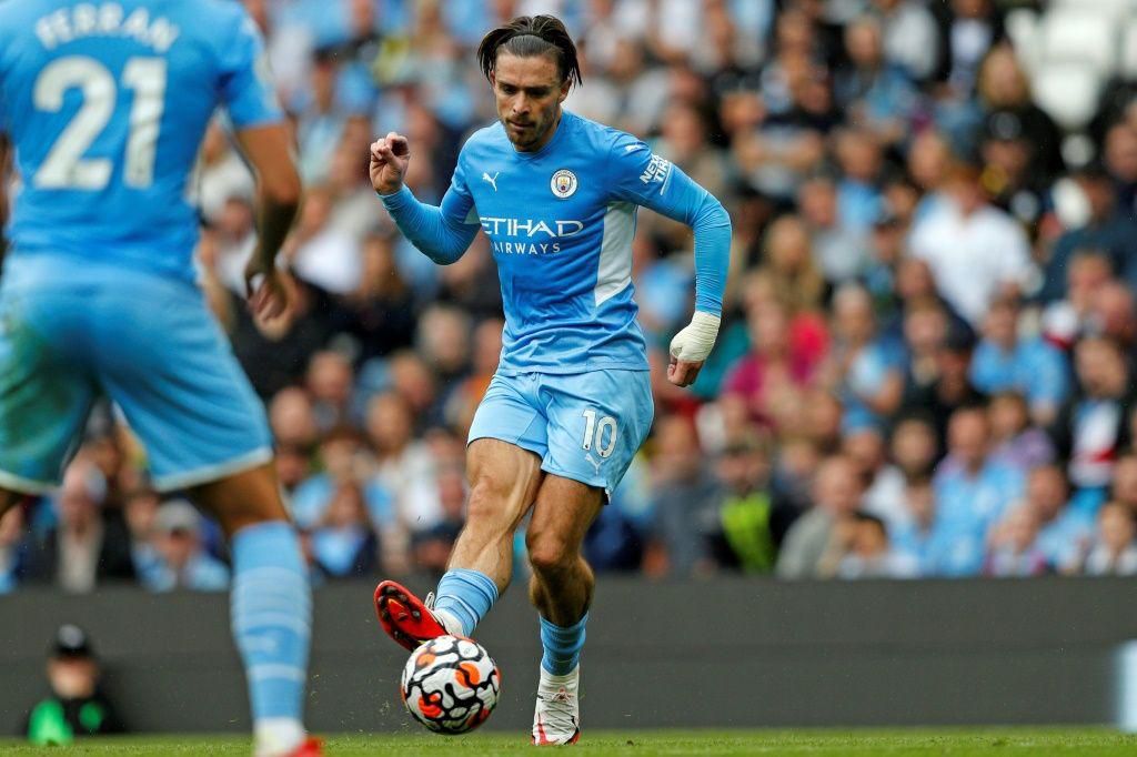 Manchester City's Jack Grealish scored against Norwich