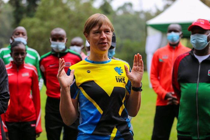 Estonia President Kersti Kaljulaid