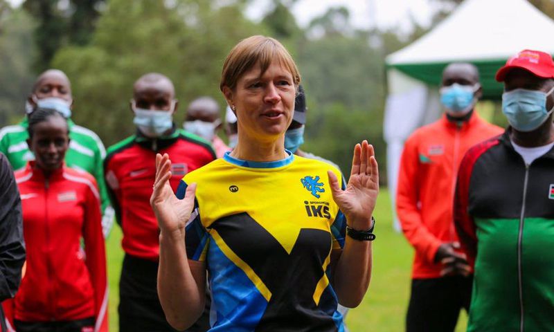 Estonia President Kersti Kaljulaid