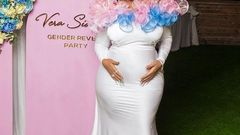 Socialite and Businesswoman Vera Sidika Mung’asia at her baby's Gender Reveal Party