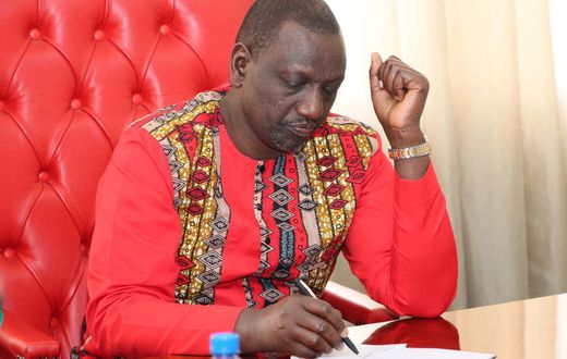 Deputy President William Ruto
