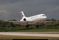 Kenya's Fokker 70 extended range presidential aircraft