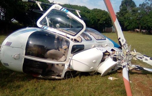 Raila safe after helicopter crashes