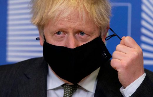 UK Prime Minister Boris Johnson.