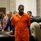 R Kelly pictured attending a separate court hearing in Chicago earlier in September