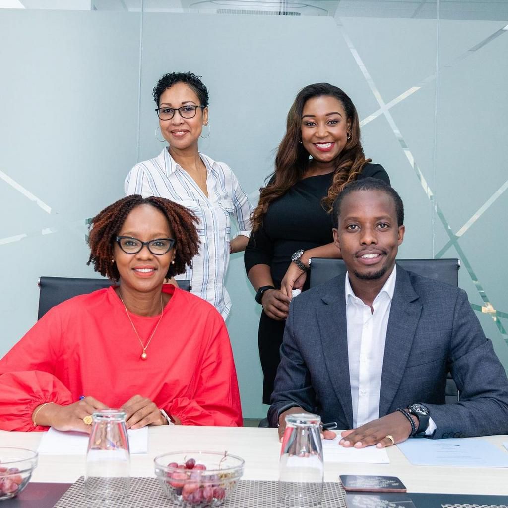 Betty  Kyallo, Eugene Mbugua,  Suzie Wokabi and Carole Ndungu