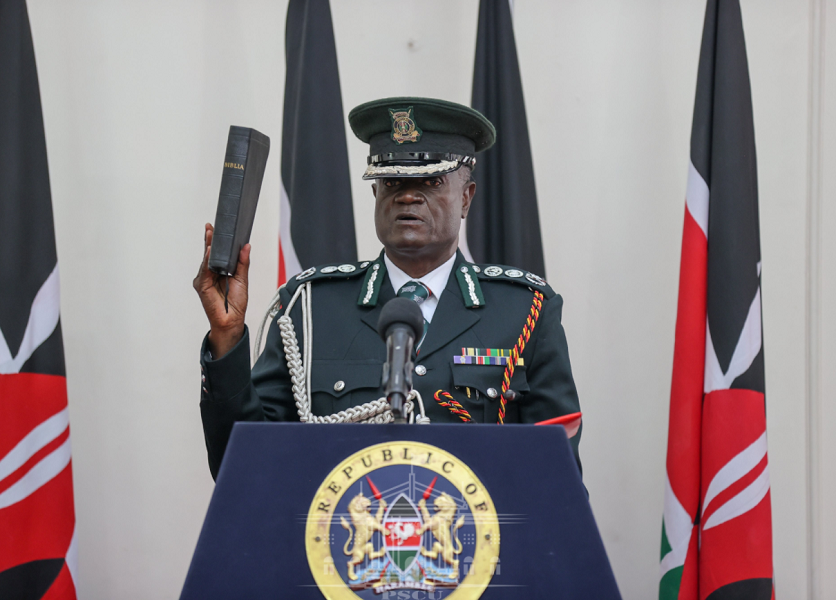 President Uhuru Kenyatta has appointed Brigadier (Rtd) John Kibaso Warioba as the new Commissioner General of the Kenya Prisons Service